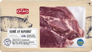 Fläskkarré Rapsgris Sverige
