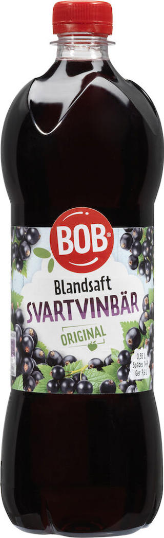 Blandsaft Svart Vinbär 1+7 PET