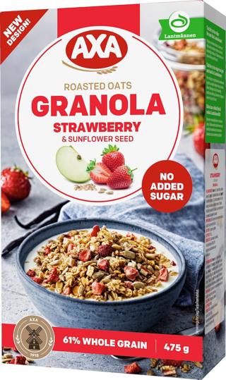 Granola Jordgubb