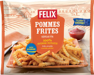 Pommes Frites Räfflade