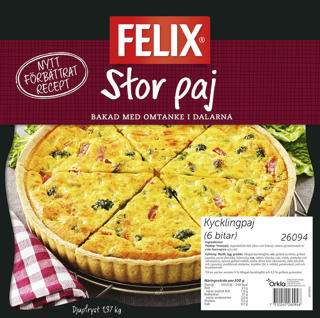 Kycklingpaj med Grönsaker