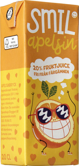 Smil Apelsin BRIK