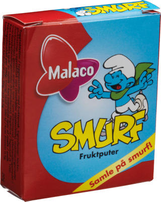 Smurfarnas Tablettask med Fruktsmak