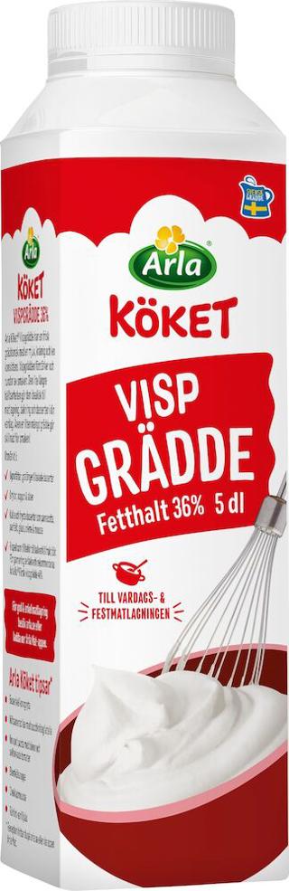 Vispgrädde 36%