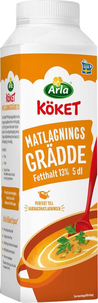 Matlagningsgrädde 13%