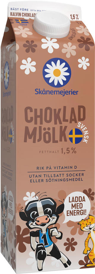 Chokladmjölk 1,5% Laktosfri