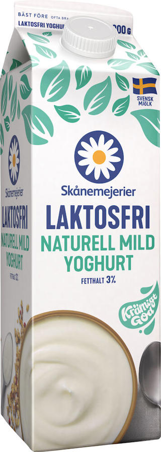 Mild Naturell Yoghurt 3% Laktosfri