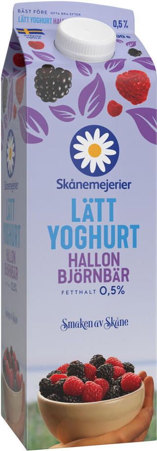 Lätt Yoghurt Börnbär & Hallon 0,5%