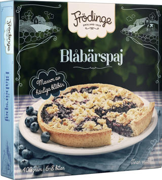 Blåbärspaj