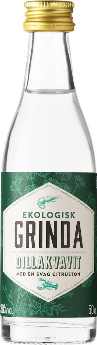 Grinda Dillakvavit 10x5 cl Småflaskor EKO