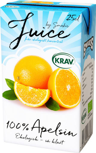 Smakis Apelsin Juice EKO KRAV