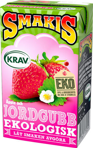 Smakis Jordgubb EKO KRAV