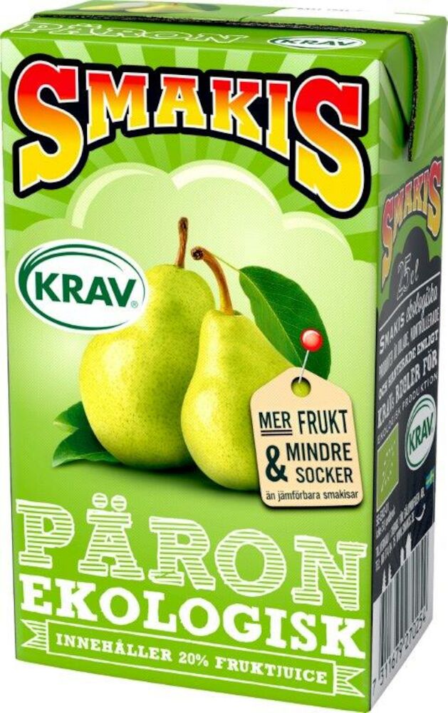 Smakis Pärondryck BRIK KRAV