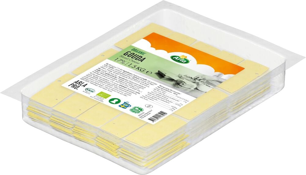 Gouda 17% Skivad 12g EKO KRAV