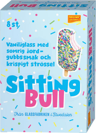 Glasspinne Sitting Bull