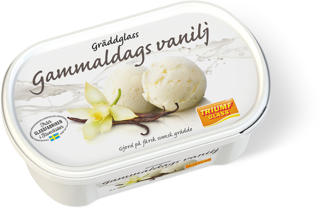 Glass Gammaldags Vanilj