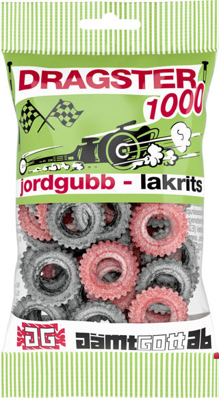 Dragster Jordgubb & Lakrits