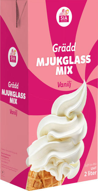 Mjukglassmix Vanilj