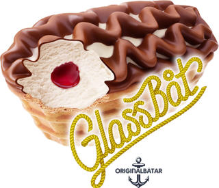Glassbåt Vanilj, Jordgubb & Choklad RA