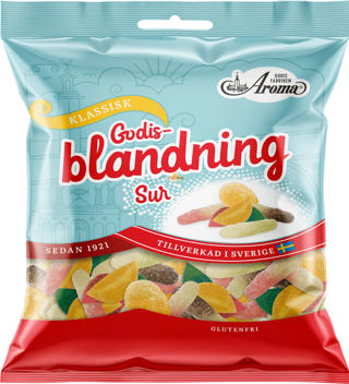 Godisblandning Sur