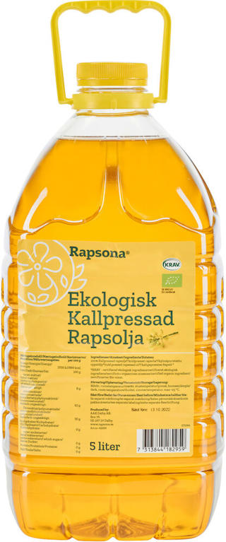 Rapsolja Kallpressad EKO KRAV