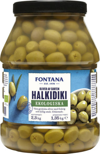 Oliver Halkidiki Urkärnad EKO