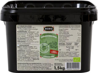 Grönsaksbuljong 0,29% Salt EKO