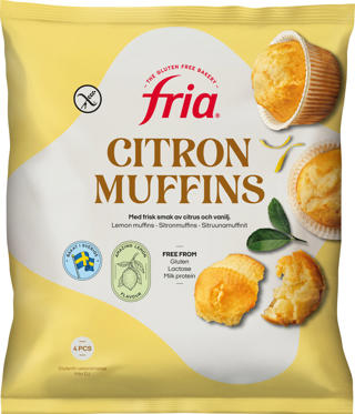 Citronmuffins Glutenfri 52g
