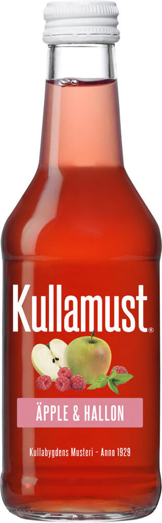 Äpplemust med Hallon & Mynta ENGL