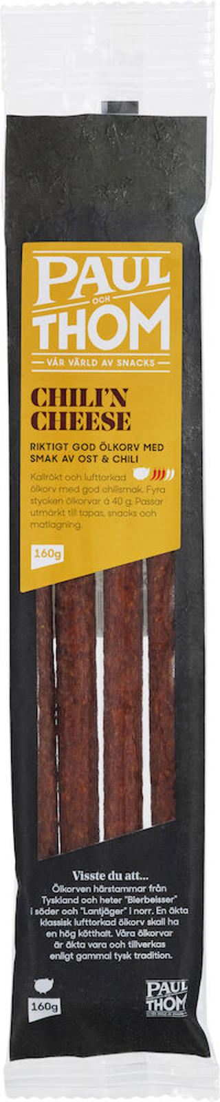 Ölkorv Chili Cheese