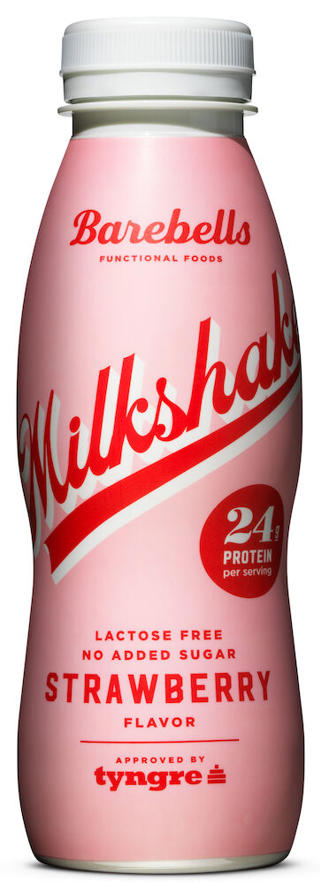Proteinmilkshake Jordgubb 1,4% Laktosfri