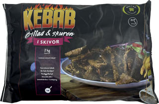 Kebab Grillad Skuren
