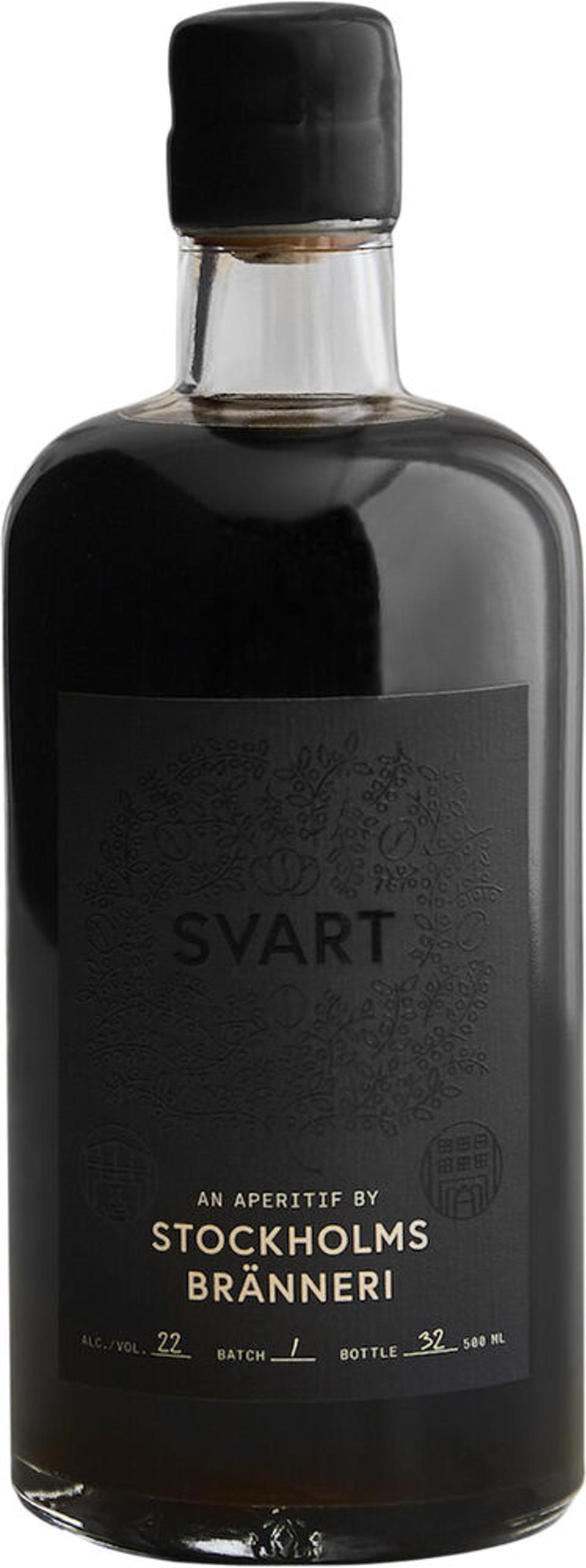 Stockholms Aperitif Svart EKO