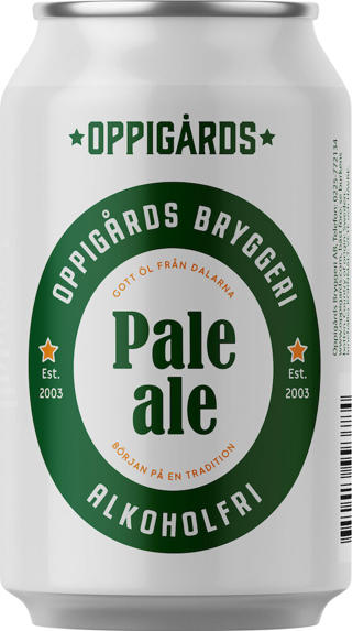 Oppigårds Pale Ale Alkoholfri BRK