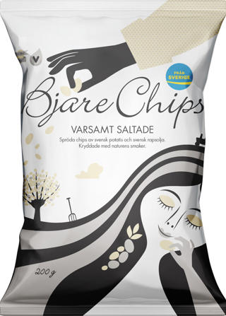 Potatischips Varsamt Saltade