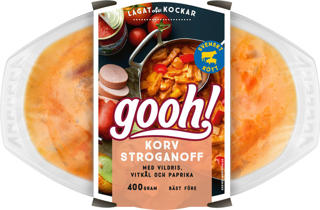 Korvstroganoff med Vildris