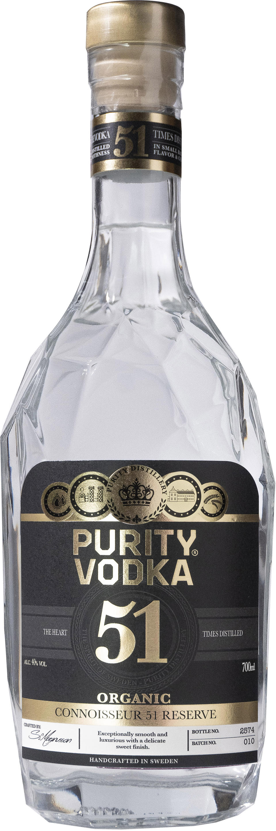 Purity Vodka Connoisseur 51 Reserve