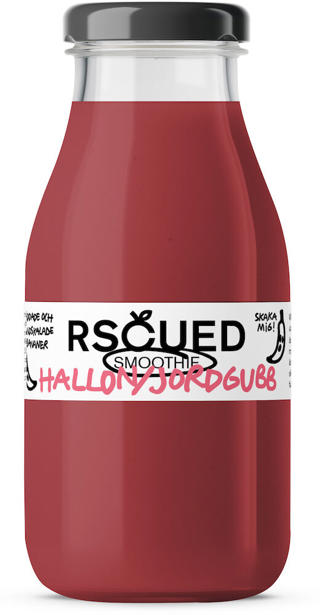 Rscued Smoothie Hallon Jordgubb ENGL