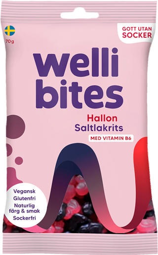 Hallon & Saltlakrits Vegan Sockerfri