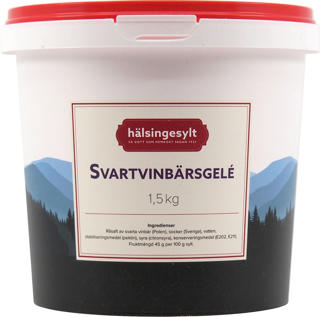 Svartvinbärsgelé