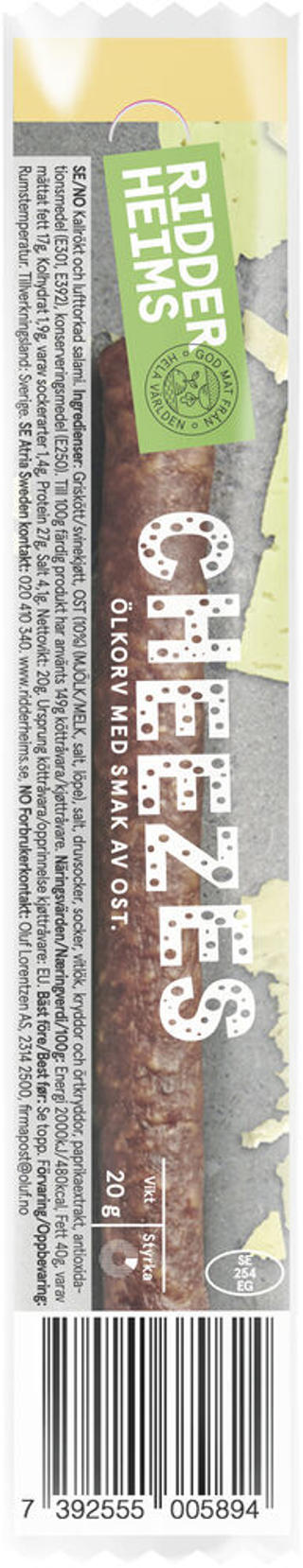 Ölkorv Mini Cheezes