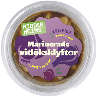 Vitlöksklyftor Marinerade
