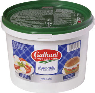 Mozzarella i Skivor 15%