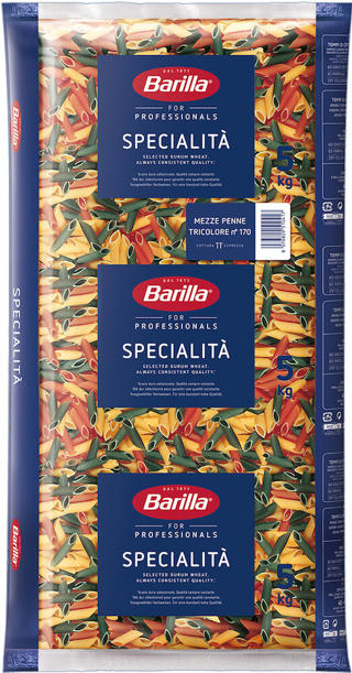 Mezze Penne Tricolore