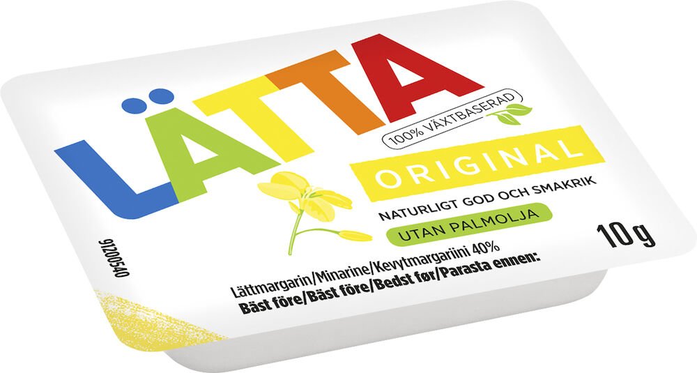 Lätta Original Lättmargarin, Portion_