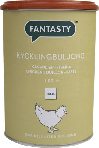 Hönsbuljong Pasta 0,99% Salt