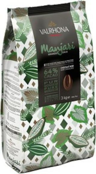 Valrhona Feves Manjari Mörk Pellets 64%