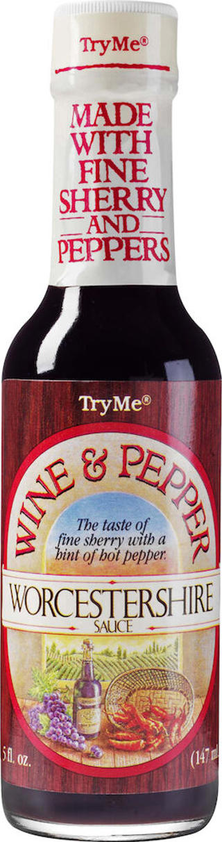 Worcestersås wine & pepper
