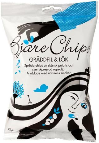 Gräddfil & Lökchips