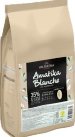 Chokladpellets Vit Vegan Amatika 35%